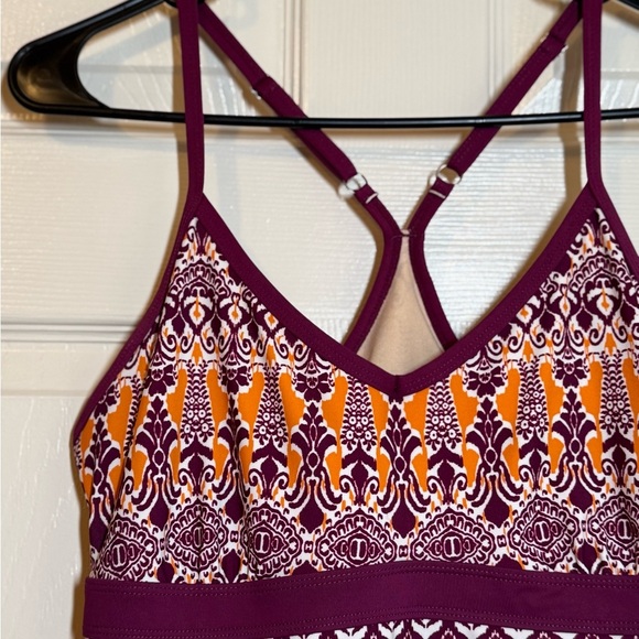 Athleta Purple and Red Mini Dress - Picture 2 of 9